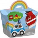 LEGO DUPLO My First 10957 Brannhelikopter og politibil thumbnail