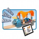 BRIO World Smart Tech Sound Togstasjon med magiske tunneler - 33973 thumbnail