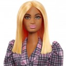 Barbie Fashionistas Dukke - Puff Plaid Blazer Dress thumbnail