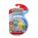 Pokemon Battle Figure 2 pack - Bulbasaur og Pikachu thumbnail