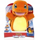 Pokémon Flame Action Charmander bamse med lys og lyd - plysj thumbnail