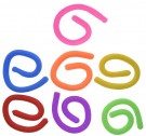 Fidget Toy  Stretchy Ropes - 2 strekkbare tau - Rosa og Lilla thumbnail