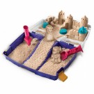 Kinetic Sand Folding Sandbox - Koffertsett med sand, former og verktøy thumbnail