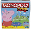Hasbro Monopol Junior Peppa Gris versjon - brettspill for barn thumbnail