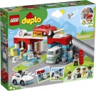 LEGO DUPLO Town 10948 Parkeringshus og bilvask thumbnail
