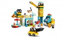 LEGO DUPLO Town 10933 Byggearbeid med tårnkran thumbnail
