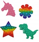 Fidget Toy Plop Up - Pop It Silikonmatte Dinosaur thumbnail