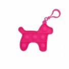 Fidget Toy Plop Up - Nøkkelring Rosa Hund thumbnail