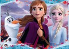 Ravensburger Gulvpuslespill - Disney Frost 2 Elsa, Anna og Olaf 24 store brikker thumbnail