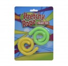 Fidget Toy  Stretchy Ropes - 2 strekkbare tau - Gul og Grønn thumbnail