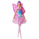 Barbie Dreamtopia Fairy Doll - rosa med lilla tiara thumbnail