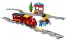 LEGO DUPLO Town 10874 Damptog - Komplett med tog og togskinner thumbnail