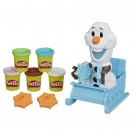 Play-Doh Frozen Olaf Snowball Maker lekesett med 5 bokser leire thumbnail