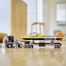 LEGO City Great Vehicles 60289 Semitrailer med oppvisningsfly thumbnail