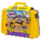 Kinetic Sand Construction Site Sandbox - Sett med krane og kjøretøy thumbnail