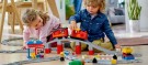 LEGO DUPLO Town 10874 Damptog - Komplett med tog og togskinner thumbnail