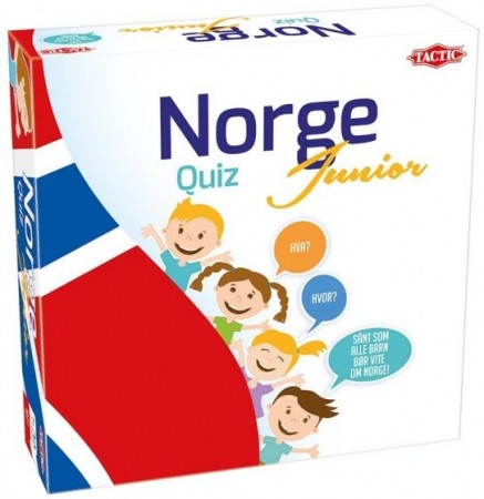 Tactic Norge Quiz Junior - fra 7 år