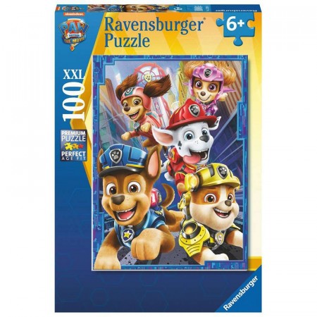 Ravensburger Puslespill  - Paw Patrol The Movie 100 store brikker