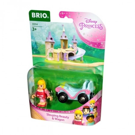 BRIO Disney Princess Tornerose og vogn - 33314