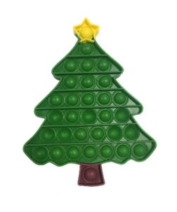 Fidget Toy Plop Up - Julemotiv Juletre