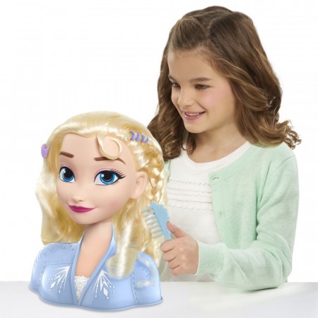 Disney Frozen - Elsa basic frisør- og sminkehode