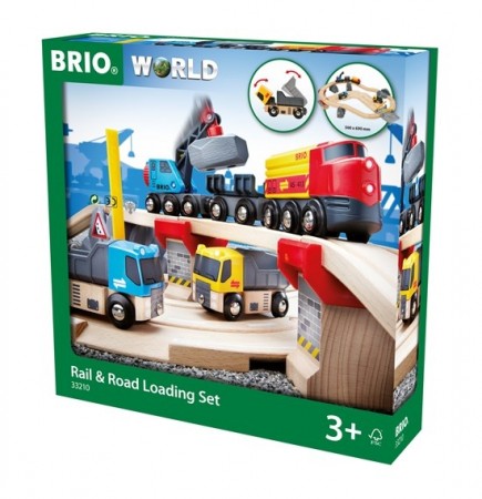 BRIO World Tog & veibanesett - 33210