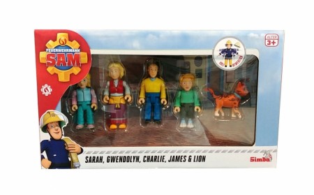 Brannmann Sam Familien Jones 5 figurer