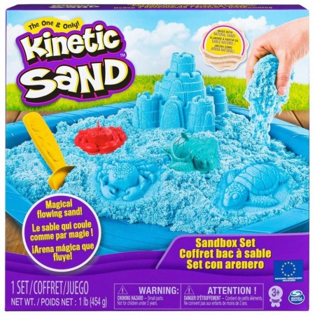 Kinetic Sand Sandbox Set - Lekesett blå