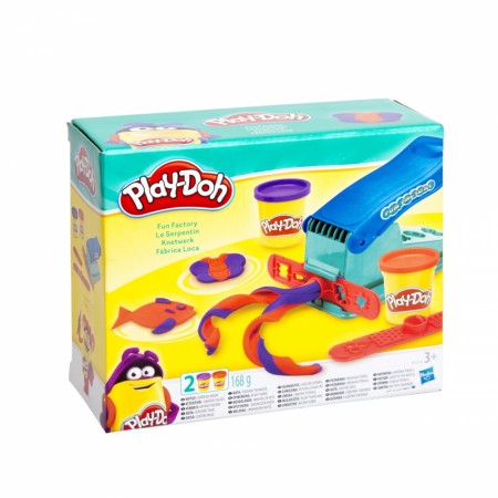 Play-Doh Basic Fun Factory med 2 bokser leire