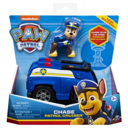 Paw Patrol Basic Vehicle Chase - Kjøretøy med figur