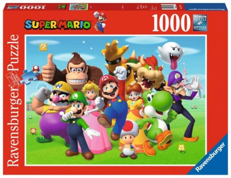 Ravensburger Puslespill  - Super Mario 1000 brikker