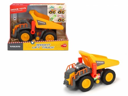 Dickie Toys Volvo Weight Lift Truck med lys og lyd - 30 cm