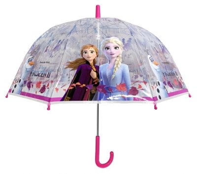 Disney Frozen Paraply - Elsa, Anna og Olaf