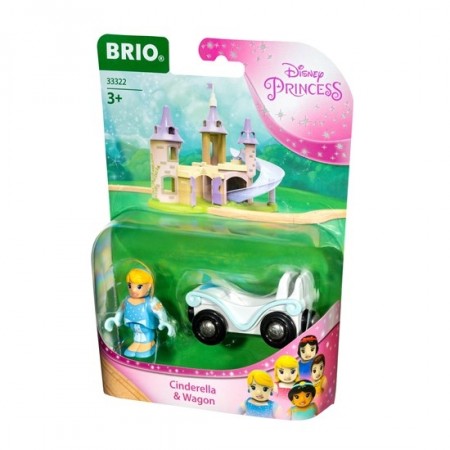 BRIO Disney Princess Askepott og vogn - 33322