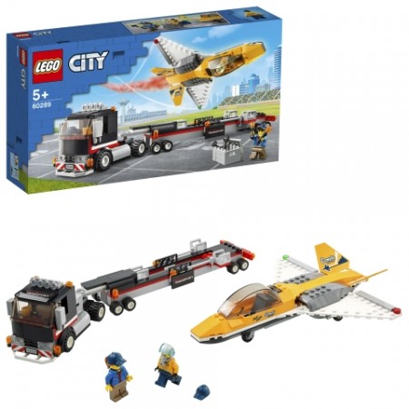 LEGO City Great Vehicles 60289 Semitrailer med oppvisningsfly