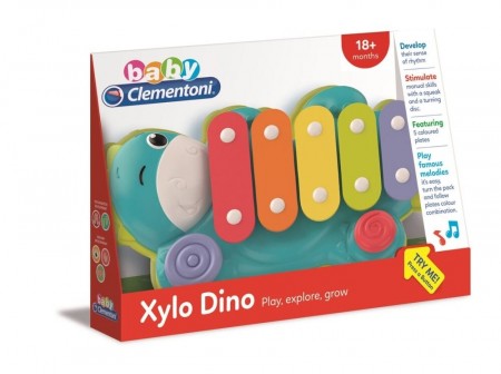 Clementoni Baby Dino Xylofon - Musikkinstrument