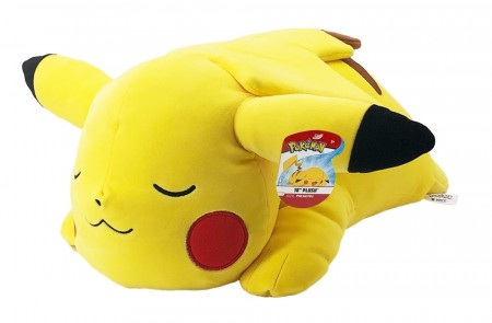 Pokémon Sovende Pikachu bamse plysj - 45 cm