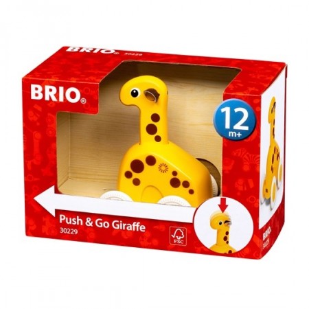 BRIO Push & Go Giraff - 30229