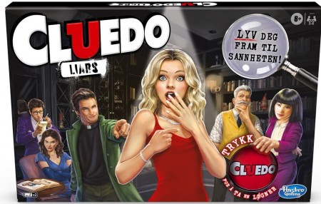 Hasbro Cluedo Liars Edition - Lyv deg fram til sannheten - Norsk versjon