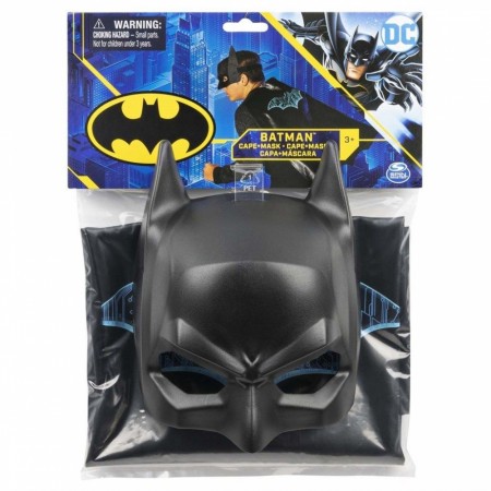 Batman Kappe og maske - one size