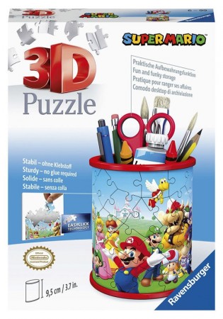 Ravensburger 3D-Puslespill  - Super Mario Blyantholder 54 brikker