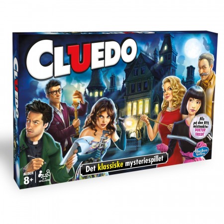 Hasbro Cluedo Klassisk versjon - Mysteriespill