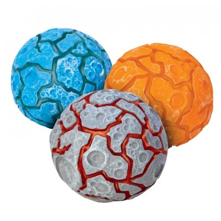 Fidget Toy - NeeDoh Magma Light Up - Lysende Meteoritt-stressball - assorterte farger