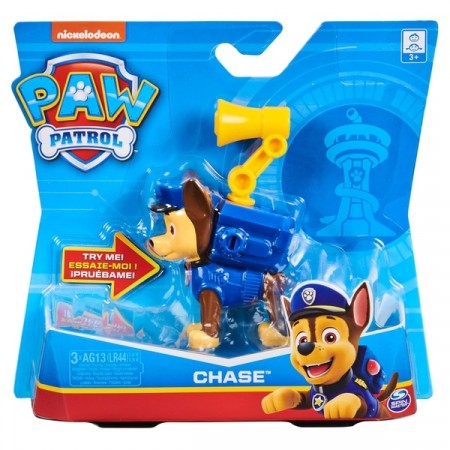 Paw Patrol Action Pack - Chase figur med lydfunksjon