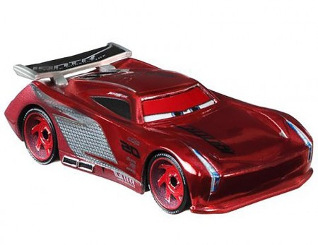 Disney Cars Die Cast Metallbiler - Racing Red Jackson Storm
