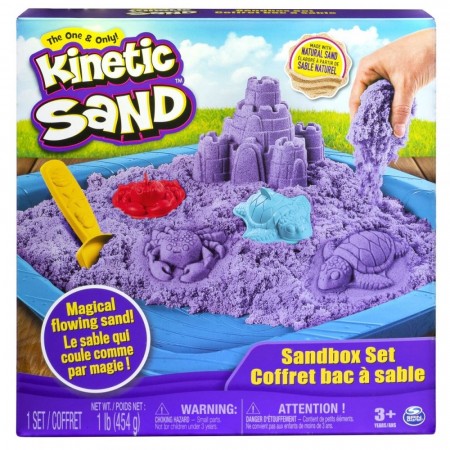 Kinetic Sand Sandbox Set - Lekesett lilla