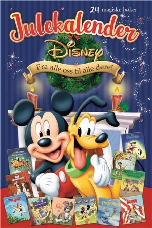 Disney Adventskalender - Julekalender med 24 ulike bøker og fortellinger 