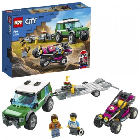 LEGO City Great Vehicles 60288 Hengertransport med racerbuggy