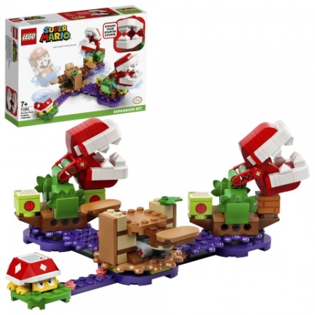 LEGO Super Mario 71382 Ekstrabanesettet Vrien utfordring med Piranha Plant