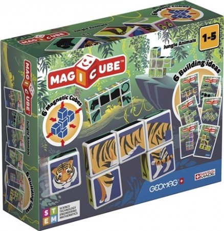 Geomag Magicube Jungle Animals